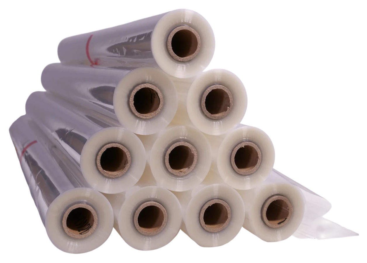 Cellophan und Zellglas Rollen