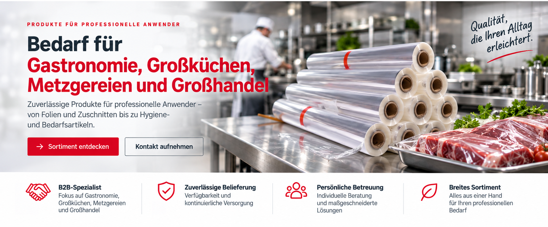 RaFiWa – Bedarf für Gastronomie, Großküchen, Metzgereien und Großhandel